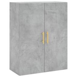 Berkfield Home Wall Mounted Cabinets 2 pcs Concrete Grey 69.5x34x90 cm - thumbnail 5
