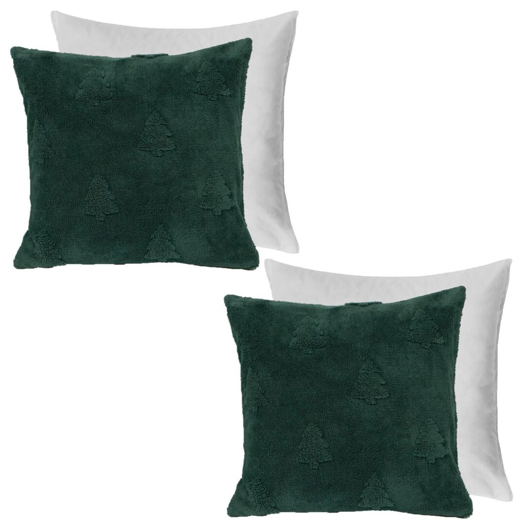 Ufurnish Debenhams Throws And Cushions Pack Tufted Winter Tree