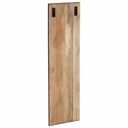 Berkfield Home Coat Rack 35x8x110 cm Solid Rough Wood Mango in Brown - Size: 35 x 8 x 110 cm - thumbnail 3