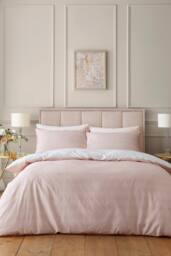 Soiree 'Mia Floral Blooms' 100% Cotton Duvet Cover Set in Natural - Size: Double - thumbnail 4