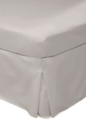 Belledorm Easy Care 200 Thread Count Cotton Polyester Percale Platform Valance in Ivory - Size: Small Double