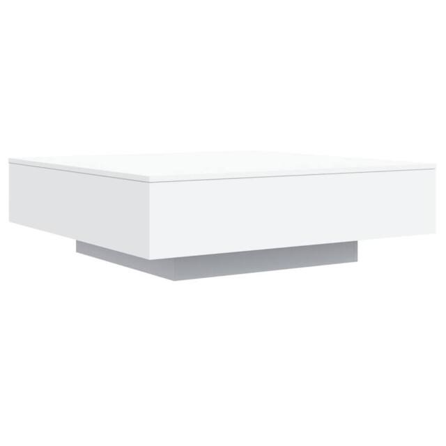 Berkfield Home Coffee Table White 100x100x31 cm Engineered Wood - Size: 100 x 100 x 31 cm - image 1
