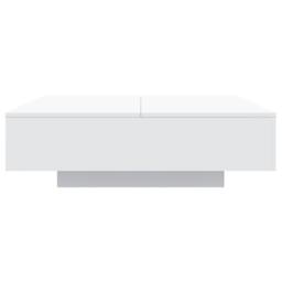 Berkfield Home Coffee Table White 100x100x31 cm Engineered Wood - Size: 100 x 100 x 31 cm - thumbnail 6