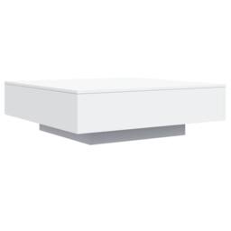 Berkfield Home Coffee Table White 100x100x31 cm Engineered Wood - Size: 100 x 100 x 31 cm - thumbnail 7