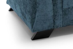 Abakus Direct Farrow Crushed Chenille Corner Sofa in Blue - thumbnail 6