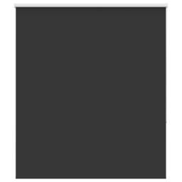 Berkfield Home Roller Blind Blackout Black 140x175 cm Fabric Width 136.6 cm Polyester - thumbnail 1