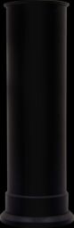 Adam Fires & Fireplaces Straight Decorative Stove Pipe in Black - thumbnail 2