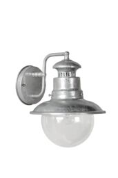 Lucide 'FIGO' Dimmable Stylish Modern Decorative Outdoor Wall Lantern 1xE27 in Grey - thumbnail 2