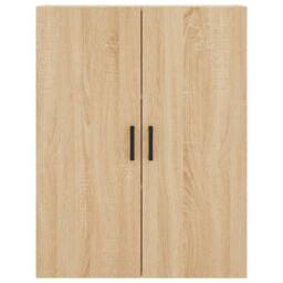 Berkfield Home Highboard Sonoma Oak 69.5x34x180 cm Engineered Wood in Brown - thumbnail 6