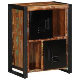 Berkfield Home Sideboard Multicolour 55x35x70 cm Solid Wood Reclaimed - Size: 55 x 35 x 70 cm