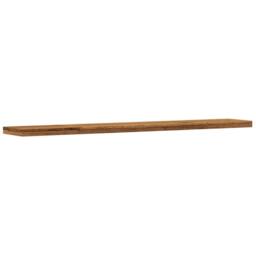 Berkfield Home Wall Shelves 4 pcs Old Wood 60x20x1.5 cm Engineered Wood in Brown - thumbnail 4