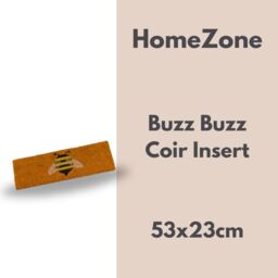 Marco Paul Non Slip Door Mat Insert - Buzz Buzz in Beige - Size: 230 cm x 160 cm - thumbnail 3