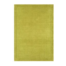 The Rug Shop UK Handmade Luxurious Modern Plain Wool Easy To Clean Area Rug in Green - Size: 160 cm x 230 cm - thumbnail 6