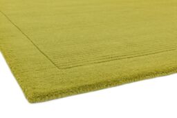 The Rug Shop UK Handmade Luxurious Modern Plain Wool Easy To Clean Area Rug in Green - Size: 160 cm x 230 cm - thumbnail 4