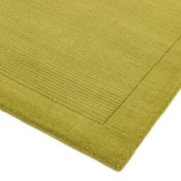 The Rug Shop UK Handmade Luxurious Modern Plain Wool Easy To Clean Area Rug in Green - Size: 160 cm x 230 cm - thumbnail 2