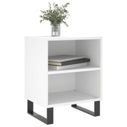 Berkfield Home Bedside Cabinets 2 pcs White 40x30x50 cm Engineered Wood - Size: 40 x 30 x 50 cm - thumbnail 3
