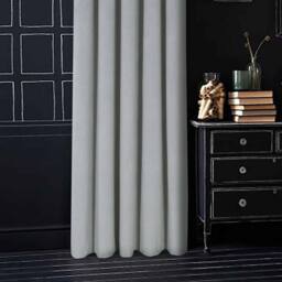 Luxury Living Montreal Taped Top Curtains in Grey - Size: 167 cm width x 137 cm drop - thumbnail 6