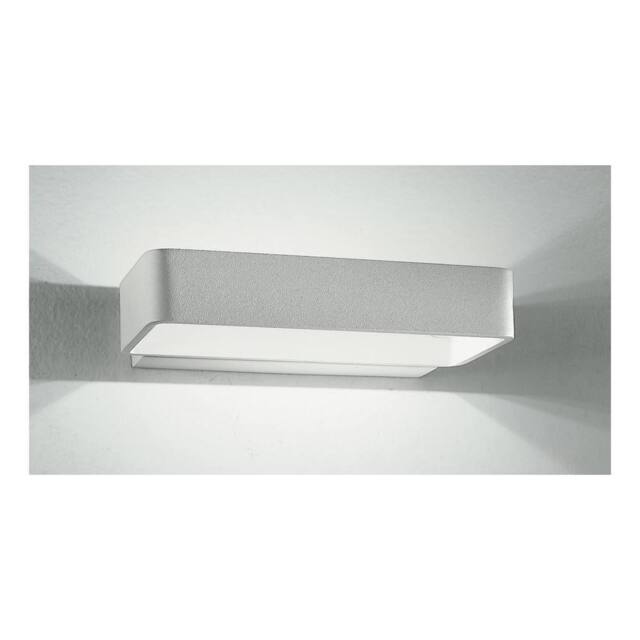 Netlighting OMEGA LED Up & Down Wall Light White 480lm 4000K 19.5x11.5x3.7cm - Size: 19.5x11.5x3.7 cm