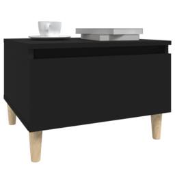 Berkfield Home Side Tables 2 pcs Black 50x46x35 cm Engineered Wood - Size: 50 x 46 x 35 cm - thumbnail 5