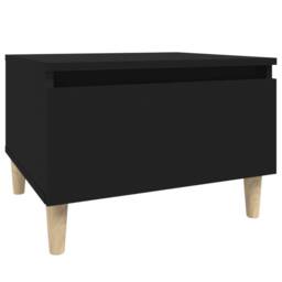 Berkfield Home Side Tables 2 pcs Black 50x46x35 cm Engineered Wood - Size: 50 x 46 x 35 cm - thumbnail 7