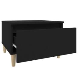 Berkfield Home Side Tables 2 pcs Black 50x46x35 cm Engineered Wood - Size: 50 x 46 x 35 cm - thumbnail 9