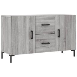 Berkfield Home Sideboard Grey Sonoma 100x36x60 cm Engineered Wood - Size: 100 x 36 x 60 cm - thumbnail 2