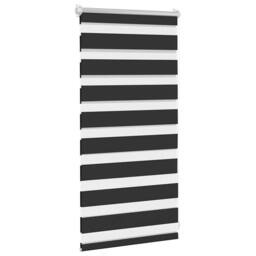 Berkfield Home Zebra Blind 40 x 100 cm Black - thumbnail 3