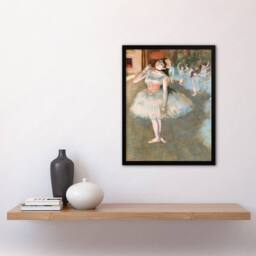 Artery8 Edgar Degas Framed Wall Art Print The Star Ballet Dancer Portrait - Size: A4 - thumbnail 2