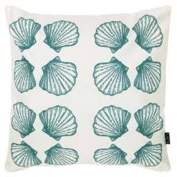 icon Cushion 43x43 Kyoto Fabric, Small Sea Shell in Cream - thumbnail 2