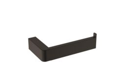 Luxury Living Nero Bathroom Toilet Roll Paper Holder in Black - thumbnail 1