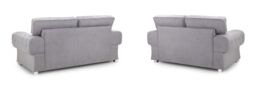 Snugg Furniture UK Limited (3+2 Seater) Chesterfield Verona Full Back Sofa Set in Grey - thumbnail 5