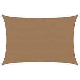 Berkfield Home Sunshade Sail 160 g/m¬≤ Taupe 5x7 m HDPE - thumbnail 2
