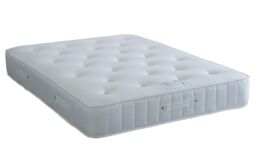 Bedmaster Quartz Pocket Sprung Memory Foam Mattress in White - Size: Small Double - thumbnail 3