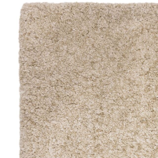 The Rug Shop UK Luxurious Modern Plain Shaggy Anti-Shed Easy To Clean Rug in Beige - Size: 120 cm x 170 cm - image 1