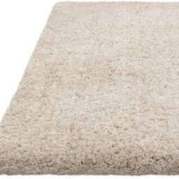 The Rug Shop UK Luxurious Modern Plain Shaggy Anti-Shed Easy To Clean Rug in Beige - Size: 120 cm x 170 cm - thumbnail 3