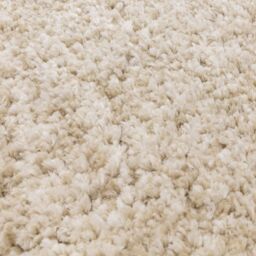 The Rug Shop UK Luxurious Modern Plain Shaggy Anti-Shed Easy To Clean Rug in Beige - Size: 120 cm x 170 cm - thumbnail 6