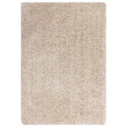 The Rug Shop UK Luxurious Modern Plain Shaggy Anti-Shed Easy To Clean Rug in Beige - Size: 120 cm x 170 cm - thumbnail 2
