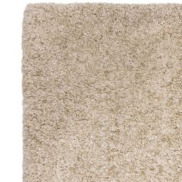 The Rug Shop UK Luxurious Modern Plain Shaggy Anti-Shed Easy To Clean Rug in Beige - Size: 120 cm x 170 cm - thumbnail 1
