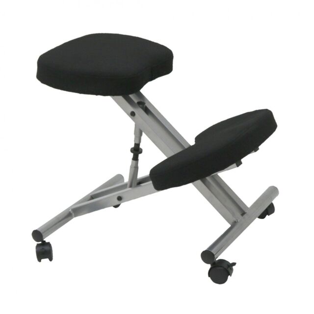 Oypla Kneeling Orthopaedic Posture Office Chair in Black - image 1