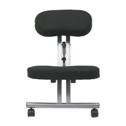 Oypla Kneeling Orthopaedic Posture Office Chair in Black - thumbnail 4