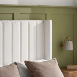 Birlea Maisey Ottoman Cream Linen Fabric Double Bed Frame - thumbnail 6