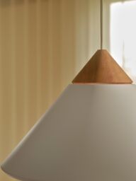 Nordlux Modern Indoor Pendant Light White Metal E27 Wood - Mains Powered, IP20 - thumbnail 6