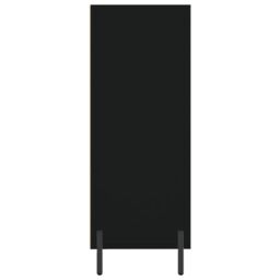 Berkfield Home Shelf Cabinet Black 69.5x32.5x90 cm Engineered Wood - thumbnail 5