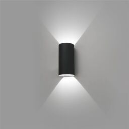 Netlighting Bruc LED Outdoor Up Down Wall Light Dark Grey IP54 - thumbnail 2