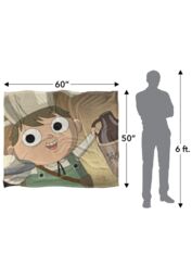 Cartoon Network Over The Garden Wall Potatoes & Molasses Silky Touch Super Soft Throw Blanket 152 X 127 cm in White - thumbnail 5