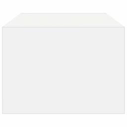Berkfield Home TV Cabinet with LED Lights White 100X35.5x25 cm - thumbnail 8
