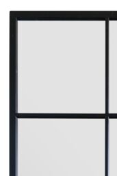 MirrorOutlet The Fenestra Black Modern Window Mirror 174CM X 85CM - Size: 1 Pack - thumbnail 5