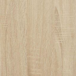 Berkfield Home Reception Desk Sonoma Oak 55x50x103.5 cm Engineered Wood in Brown - thumbnail 9