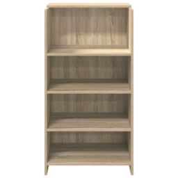 Berkfield Home Reception Desk Sonoma Oak 55x50x103.5 cm Engineered Wood in Brown - thumbnail 5