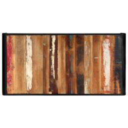 Berkfield Home Table Dining Table 180x90x76 cm Solid Reclaimed Wood - Size: 180 x 90 x 76 cm - thumbnail 4